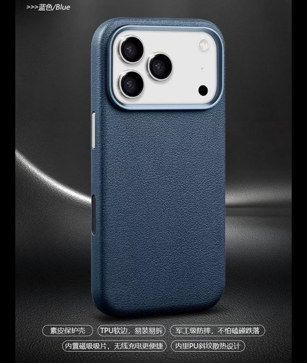 X-Level Better Enjoyment Leather Case - 17 Pro & 17 Pro Max