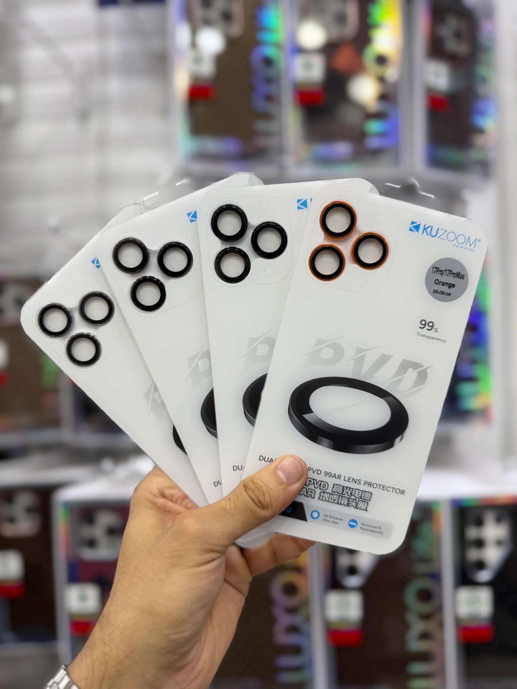 Kuzoom Pvd Camera Lens Protectors - 17 Series