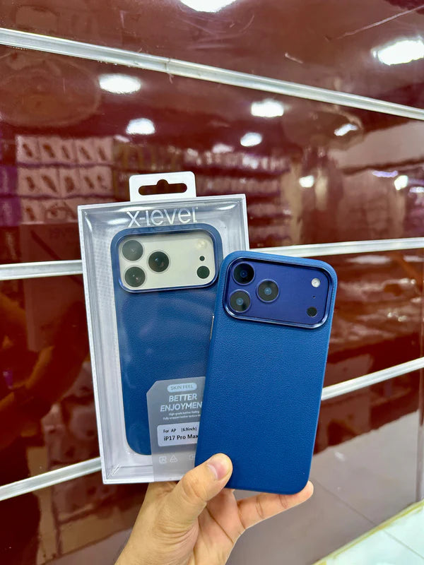 X-Level Better Enjoyment Leather Case - 17 Pro & 17 Pro Max