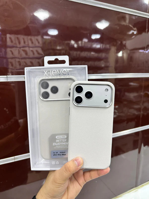 X-Level Better Enjoyment Leather Case - 17 Pro & 17 Pro Max