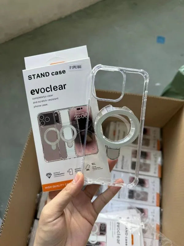 EVO CLEAR STAND CASE WITH MAGSAFE | ALL IPHONE MODELS AVAILABLE