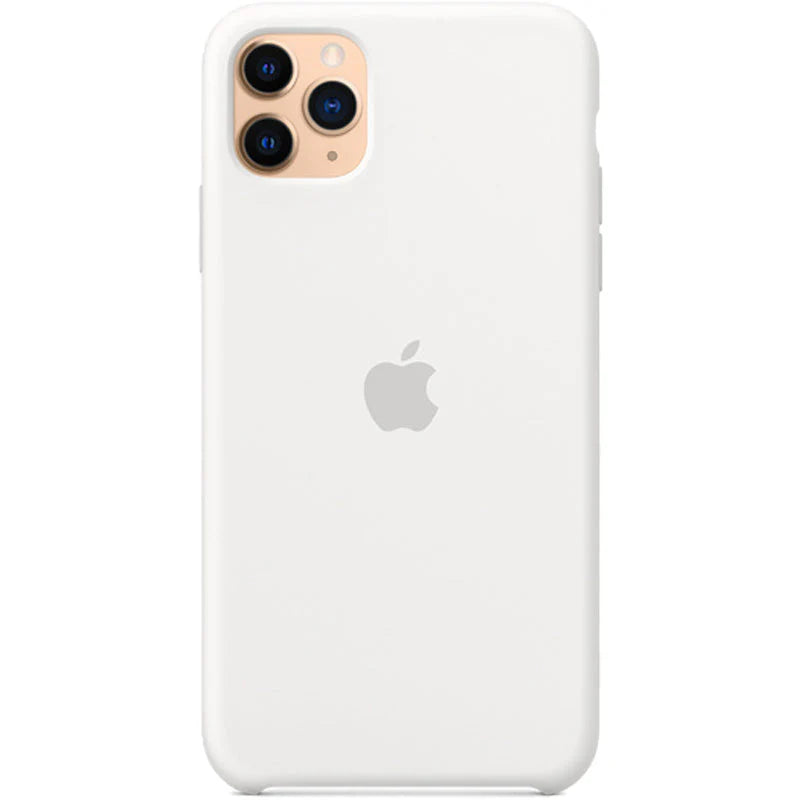 Original Silicone Case For iPhone | White Color | Premium Quality