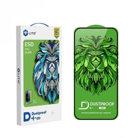 Wholesale Lito D+ Pro dust proof Tempered Glass Screen Protector For iPhone Models