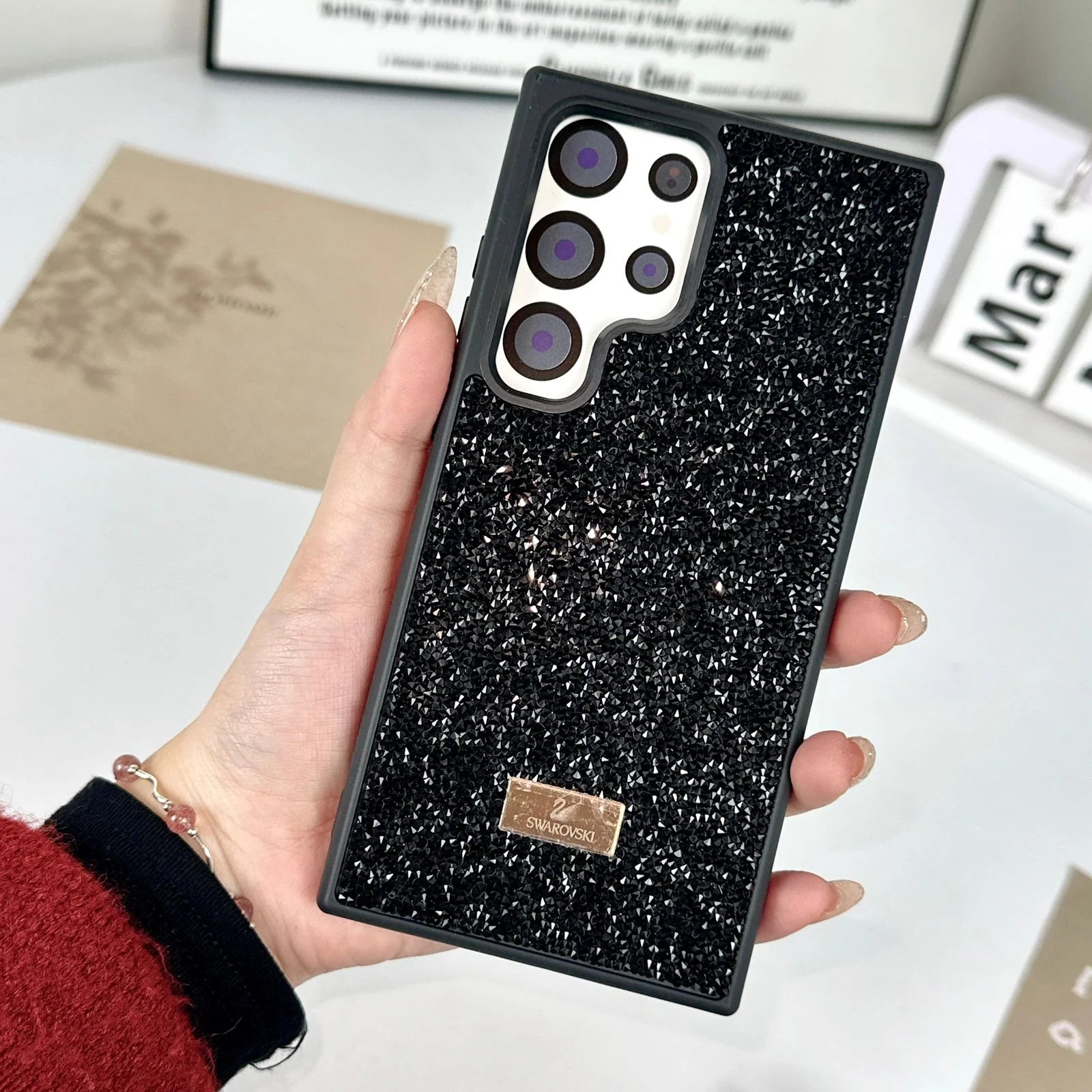 Swarovski Crystal Diamond Luxury Cases Premium Quality