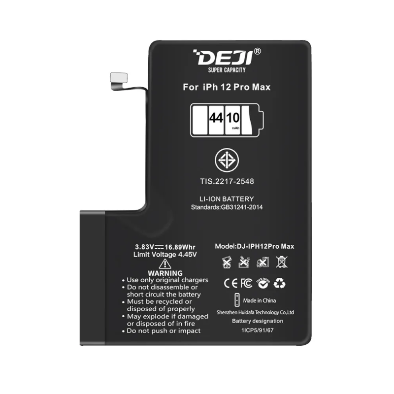 iPhone 12 Pro Max Battery (4410 MAh) By Deji® | Ultimate Backup