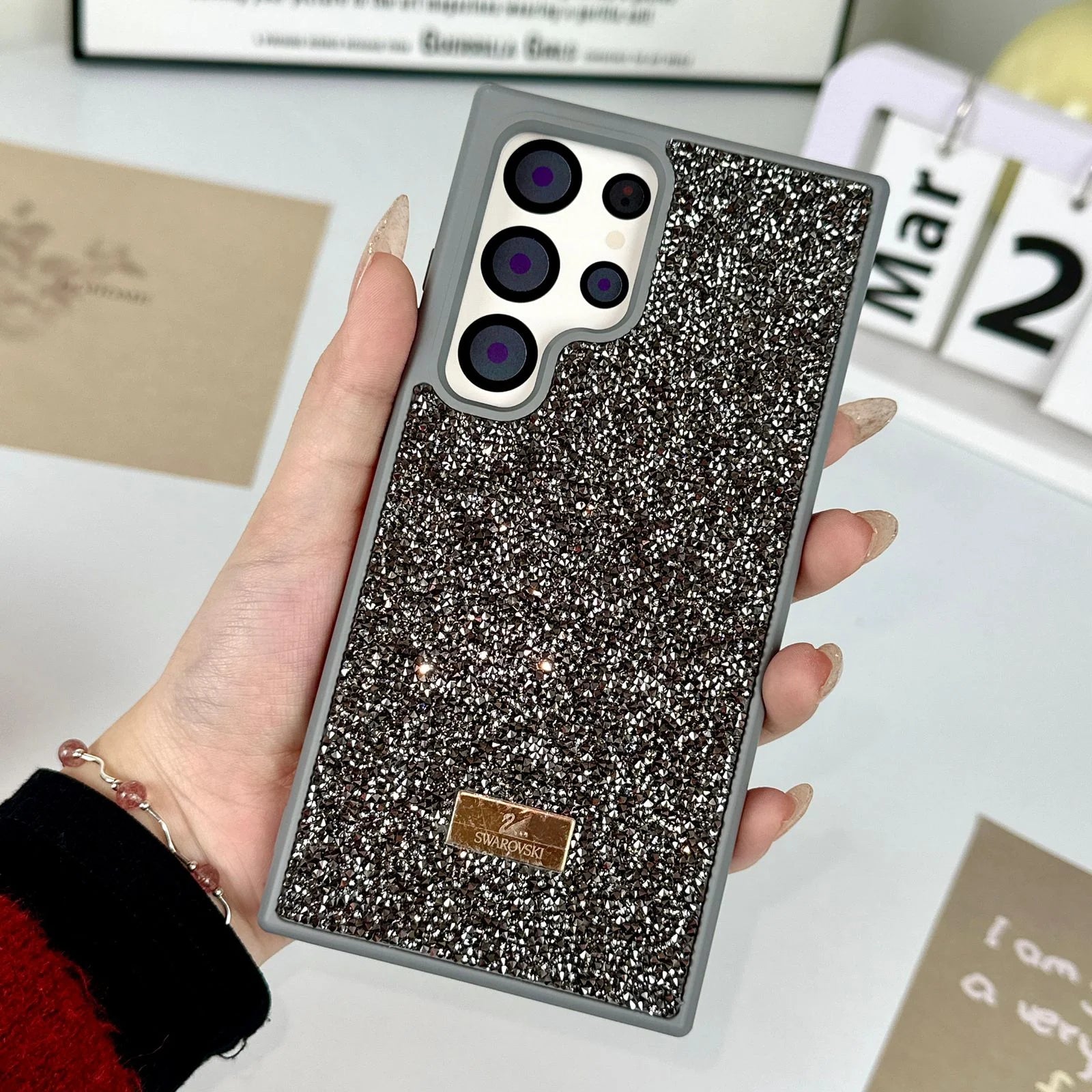 Swarovski Crystal Diamond Luxury Cases Premium Quality